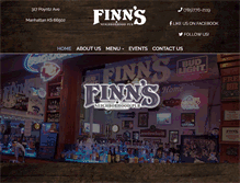 Tablet Screenshot of finnspubmhk.com